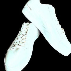 PUMA Mens Black Scale Court Platform Athletic